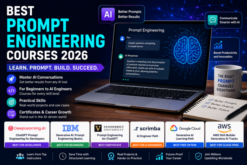 best-prompt-engineering-courses-2026